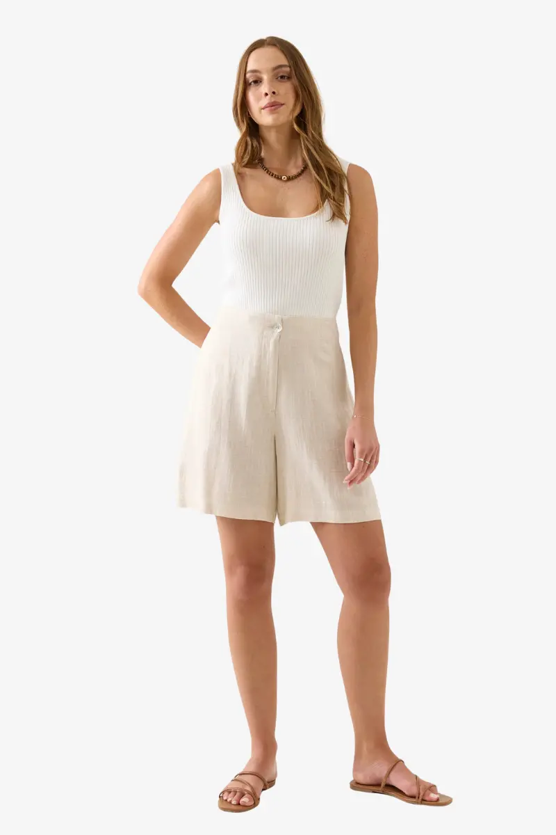 Isle Of Mine - Ingrid Shorts - Canvas 1