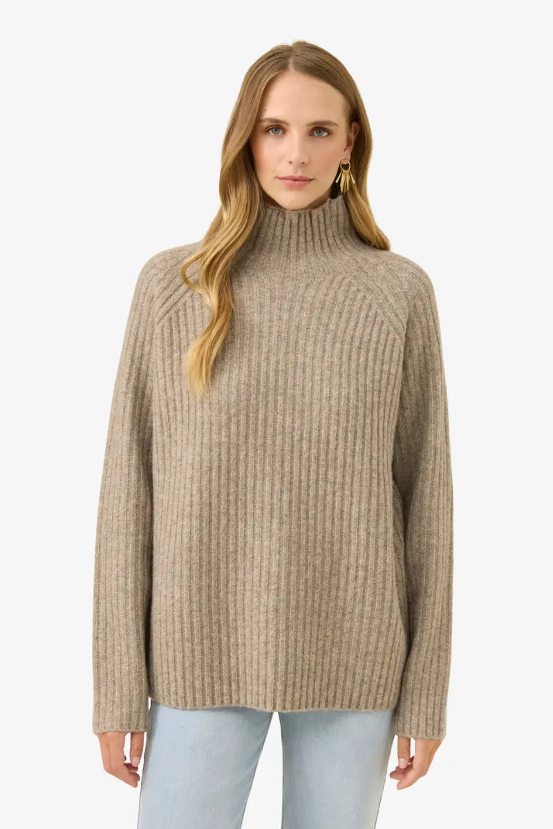 Isle Of Mine - Miru Jumper - Stone 1