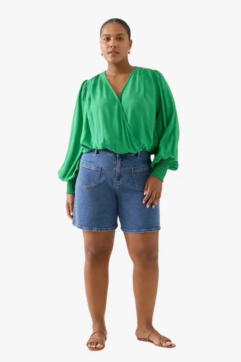 Isle Of Mine - Oline Cropped Top - Green 1