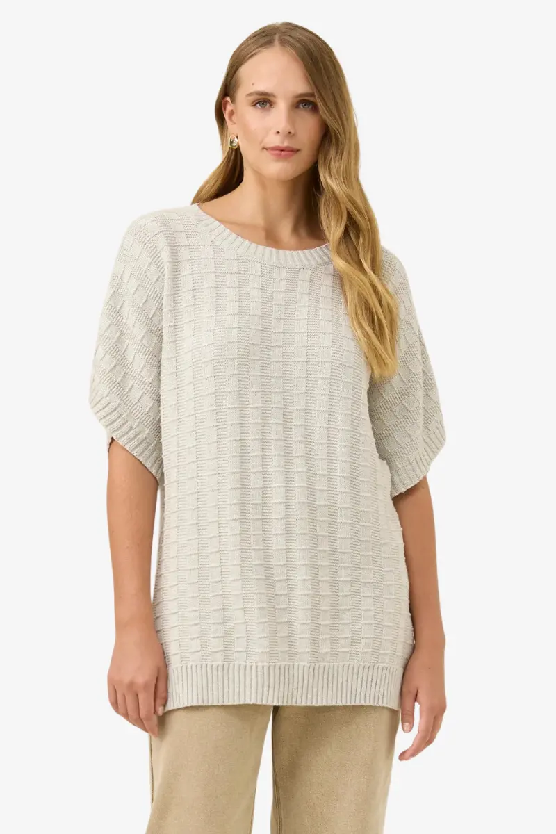 Isle Of Mine - Sadie Knit Top - Marle 1