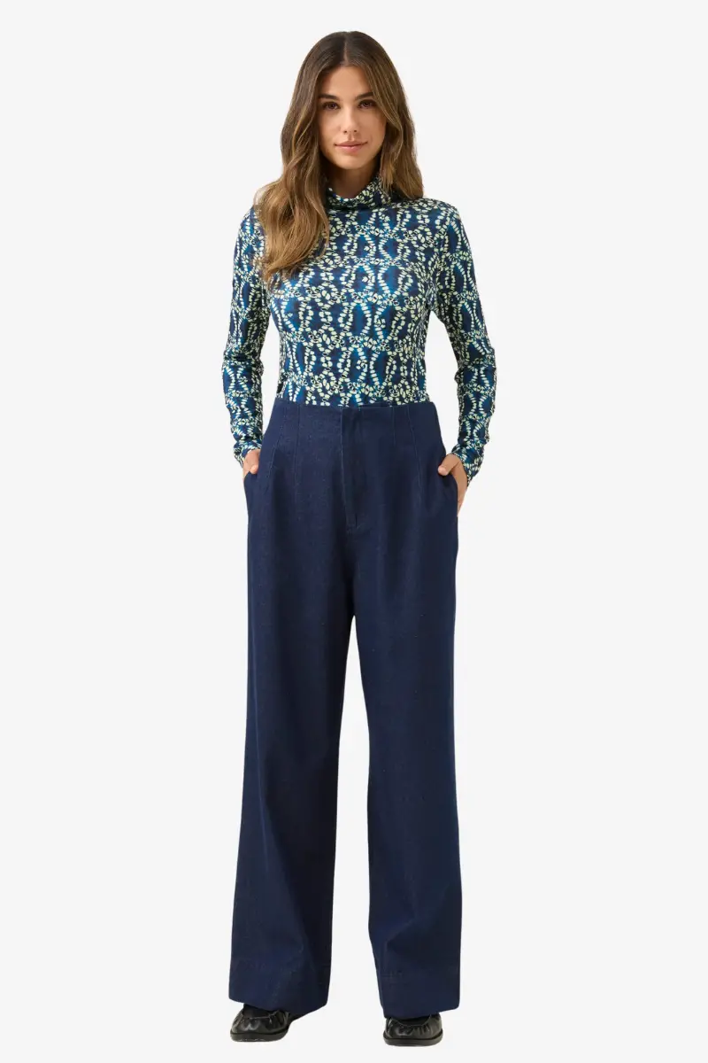 Isle Of Mine - Sloane Denim Pants - Indigo 1
