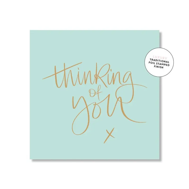 Just Smitten - Thinking Of You - Gold Foil 1