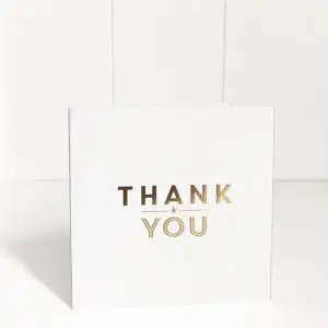Just Smitten Mini Gift Card - Thank You 1