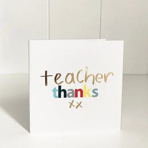 Just Smitten Mini Gift Card - Teacher Thanks 1