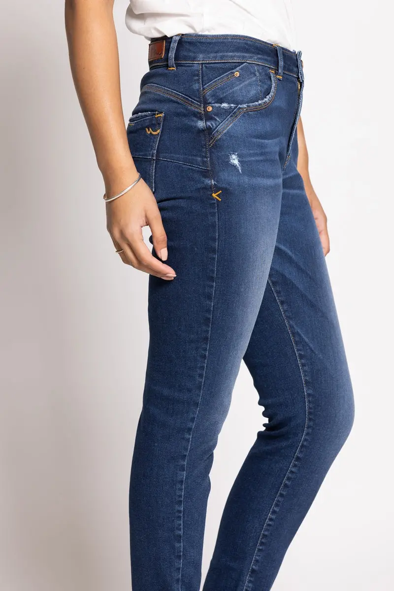 Ltb - Julianne X - High Rise Push Up - Jean 1