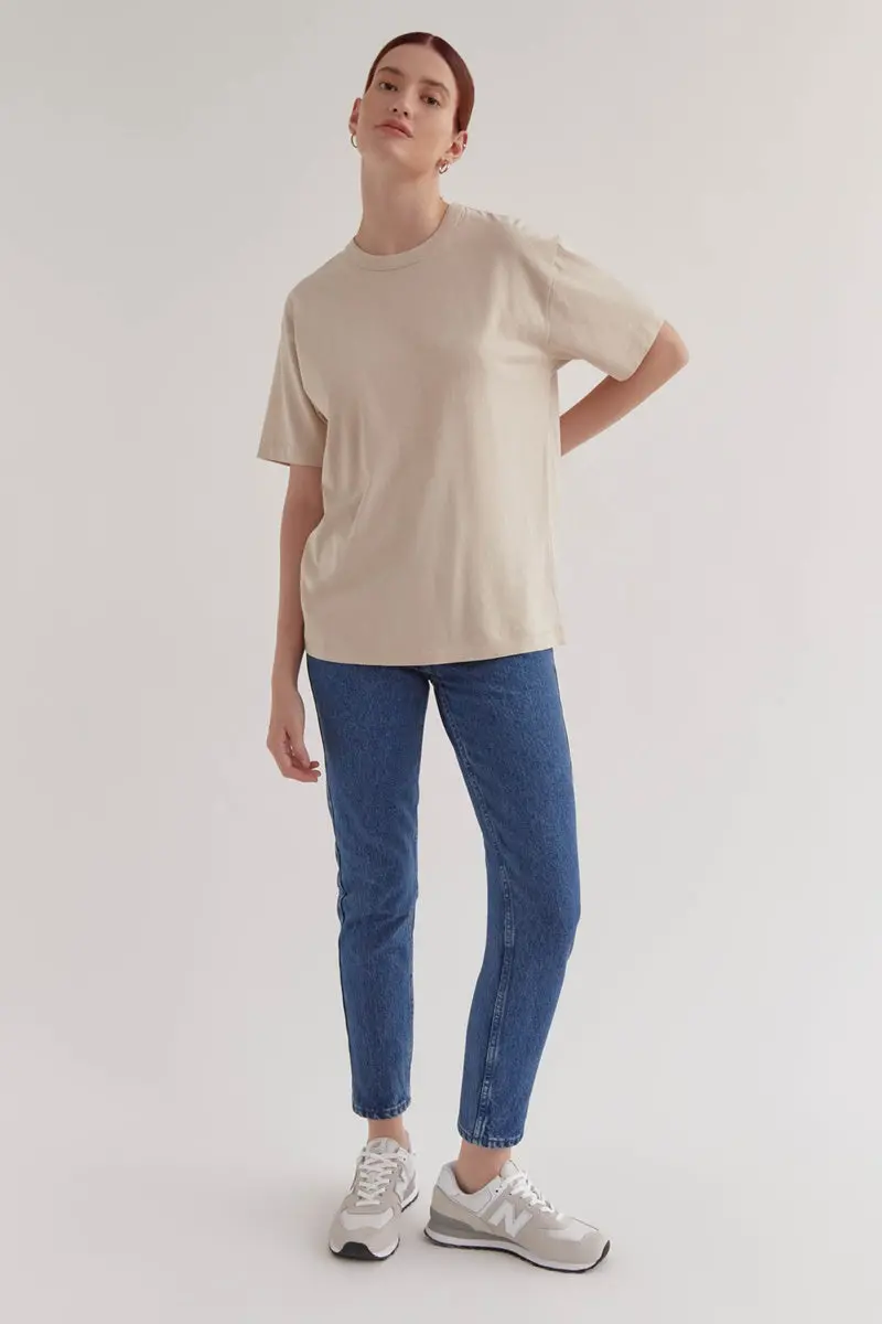 Assembly Label - Juni Tee - Stone 1