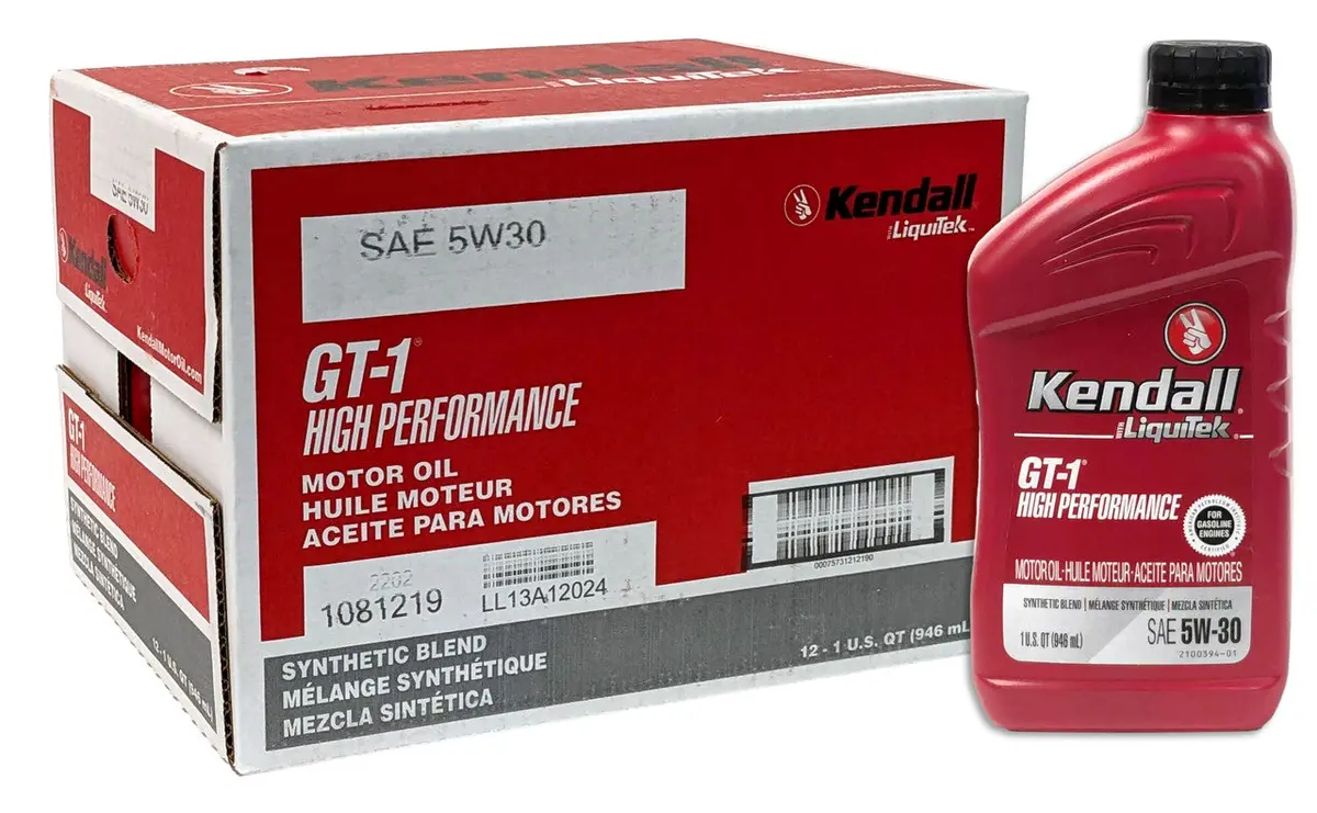 Kendall Gt-1 5W-30 (Case Of 12/1Qt) 1