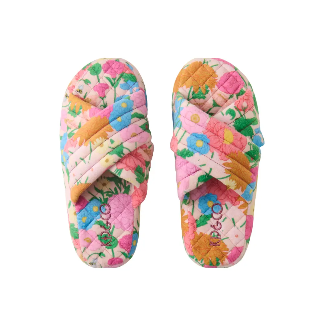 Kip & Co -Velvet Slippers - Follow The Sun 1