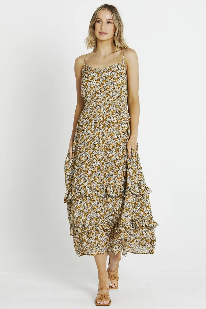 Sass - Laurina Midi Dress - Apple Blossom 1