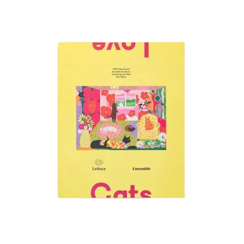 Lettuce - Puzzle - Love Cats 1