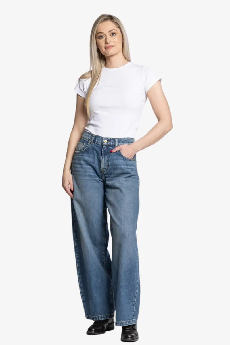 Ltb - Larrie High Rise Baggy - Talea Wash 1