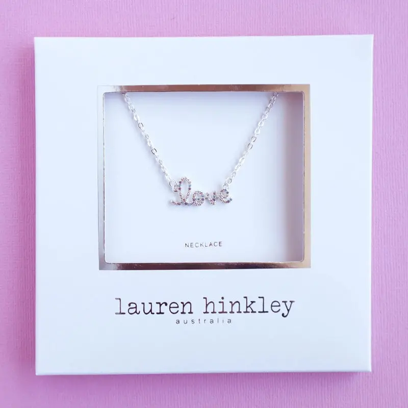Lauren Hinkley - Love Necklace 1