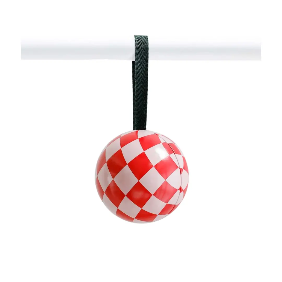 Lettuce - Bauble - Pink Check 1