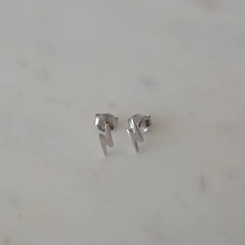 Sophie - Flashy Studs - Silver 1