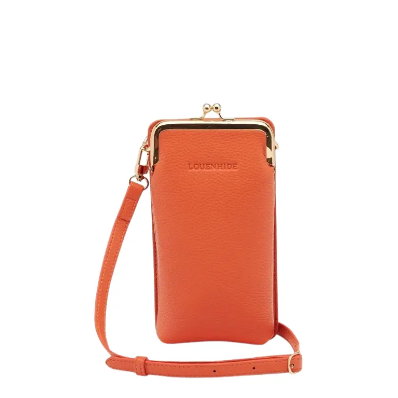 Louenhide - Billie Crossbody Phone Bag - Orange 1