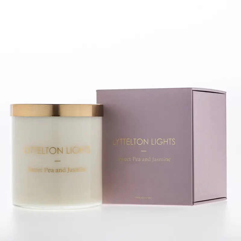 Lyttelton Lights - Medium Candle - Sweet Pea & Jasmine 1