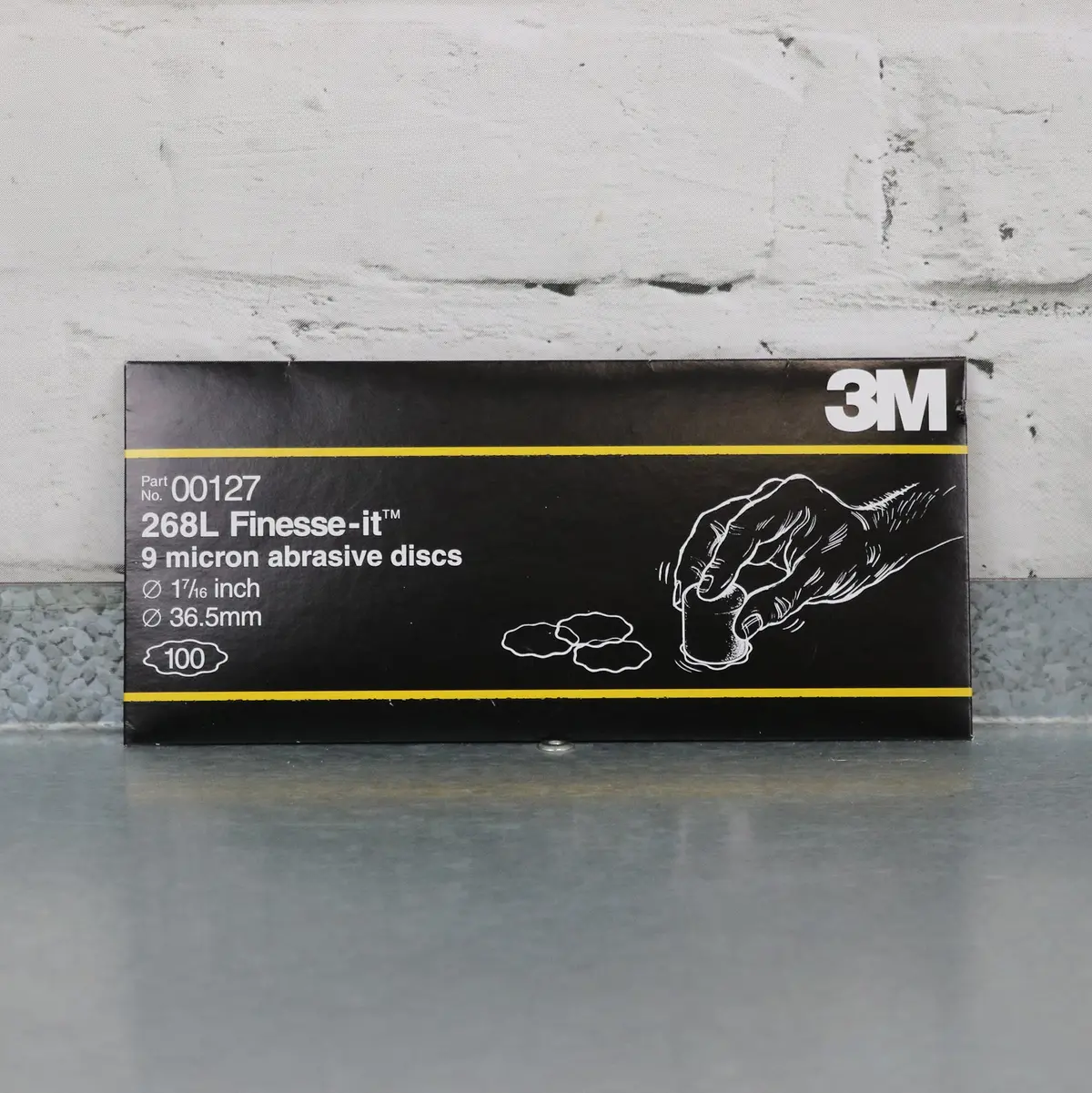 3M 9 Micron Abrasive Discs Pk100 1
