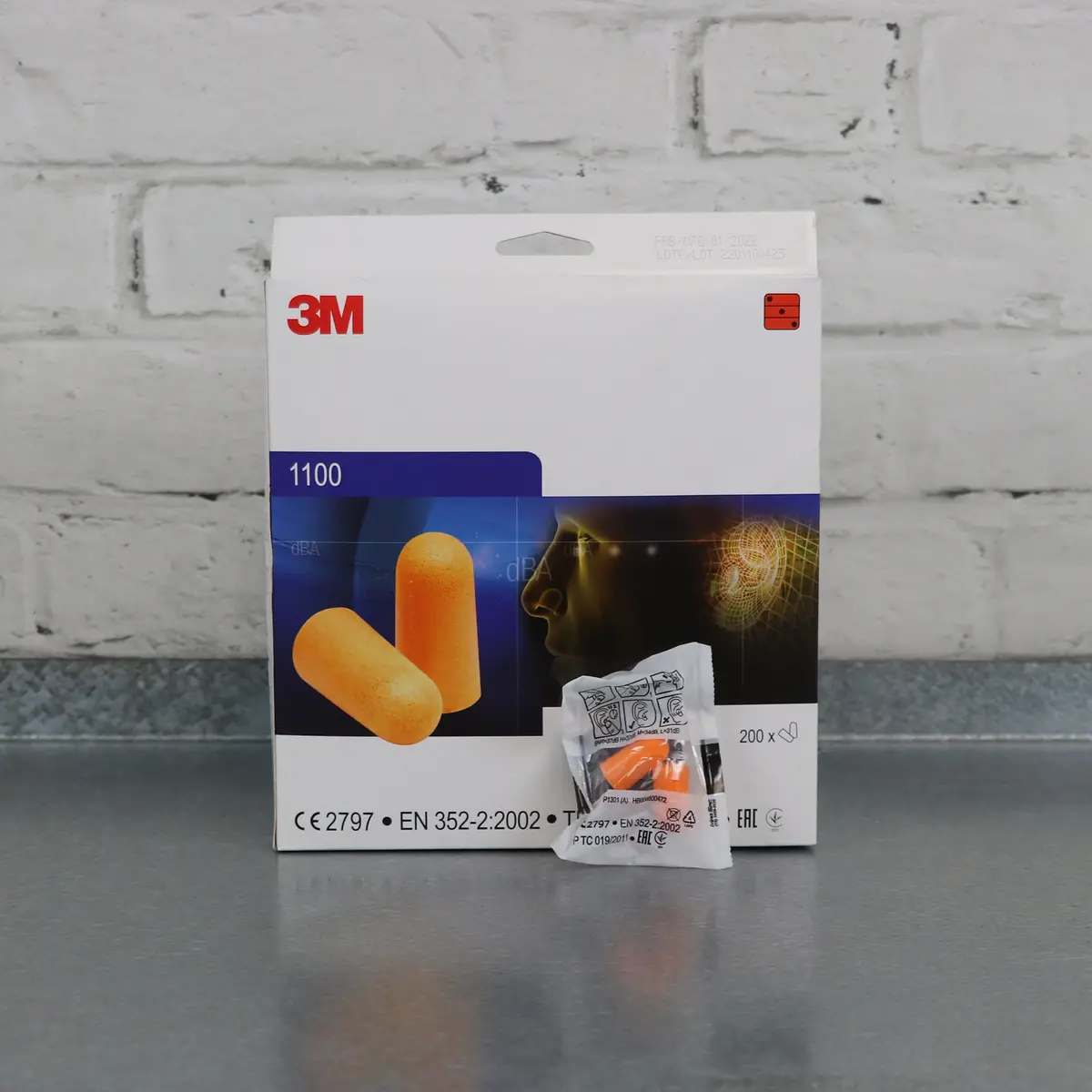 3M Foam Earplugs (Pack Of 200) 1
