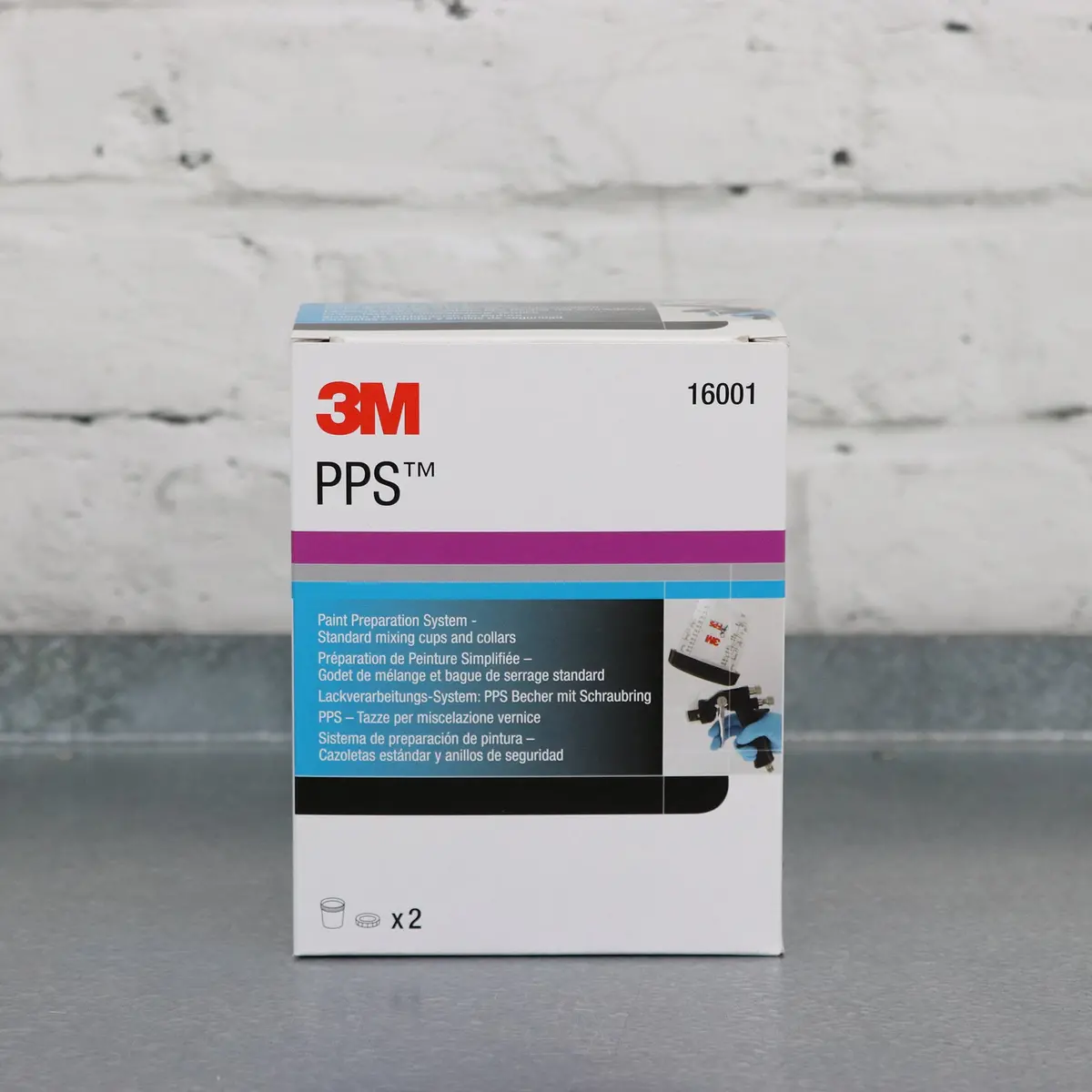 3M Pps Mixing Cups And Collars (X2) 1