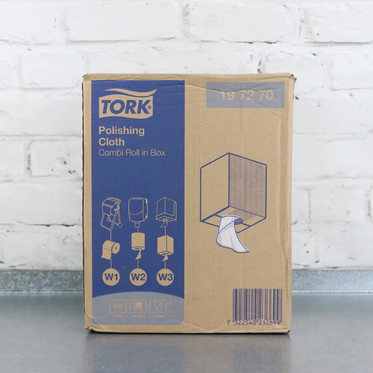 Tork Heavy-Duty 909 Cleaning Cloth Combi Roll 1