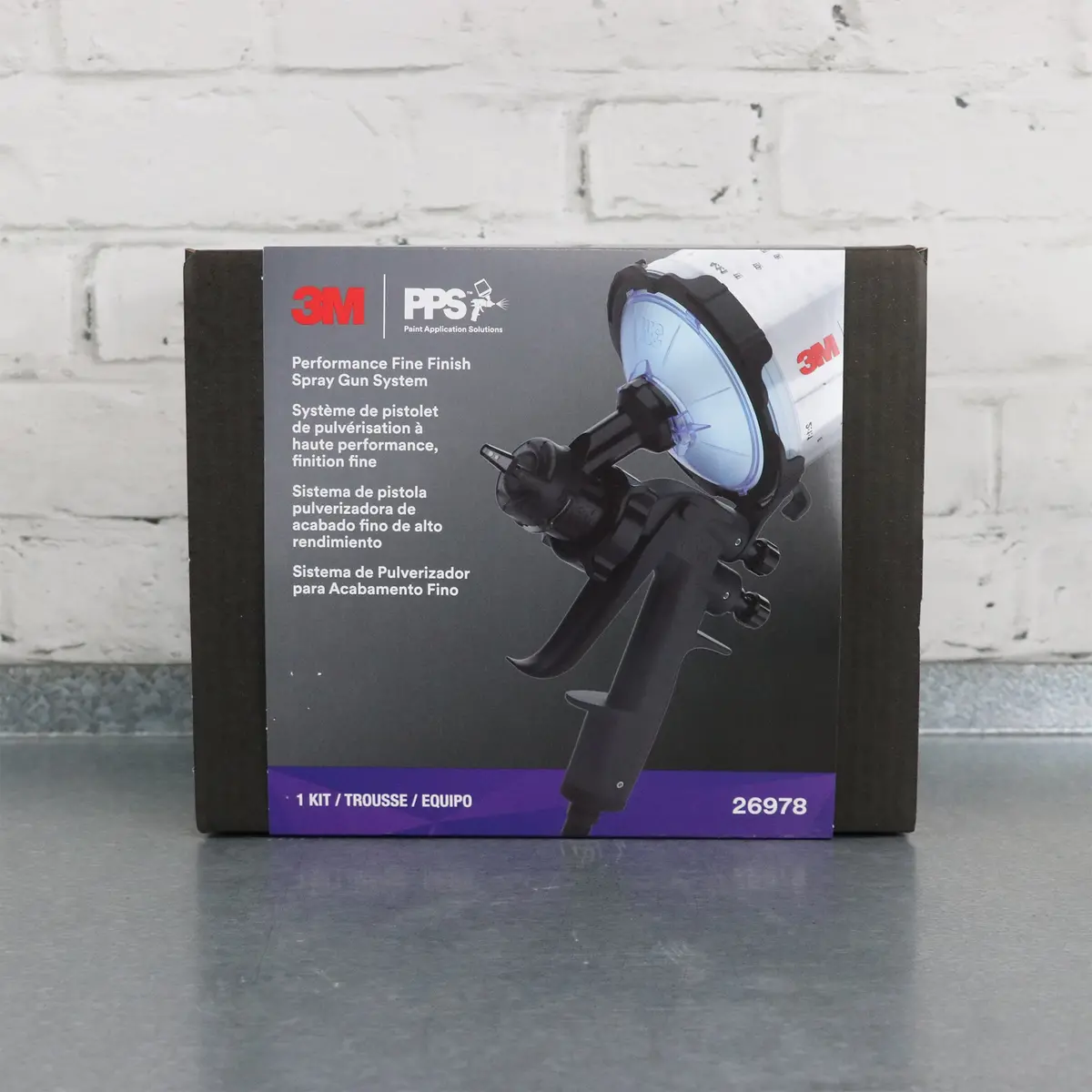 3M Performance Fine Finish Spray Gun System 1