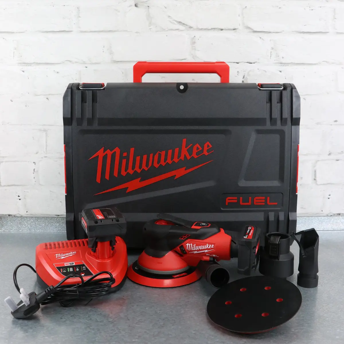 Milwaukee M12 Fros5-502X Random Orbital Sander With 5Mm Orbit 1