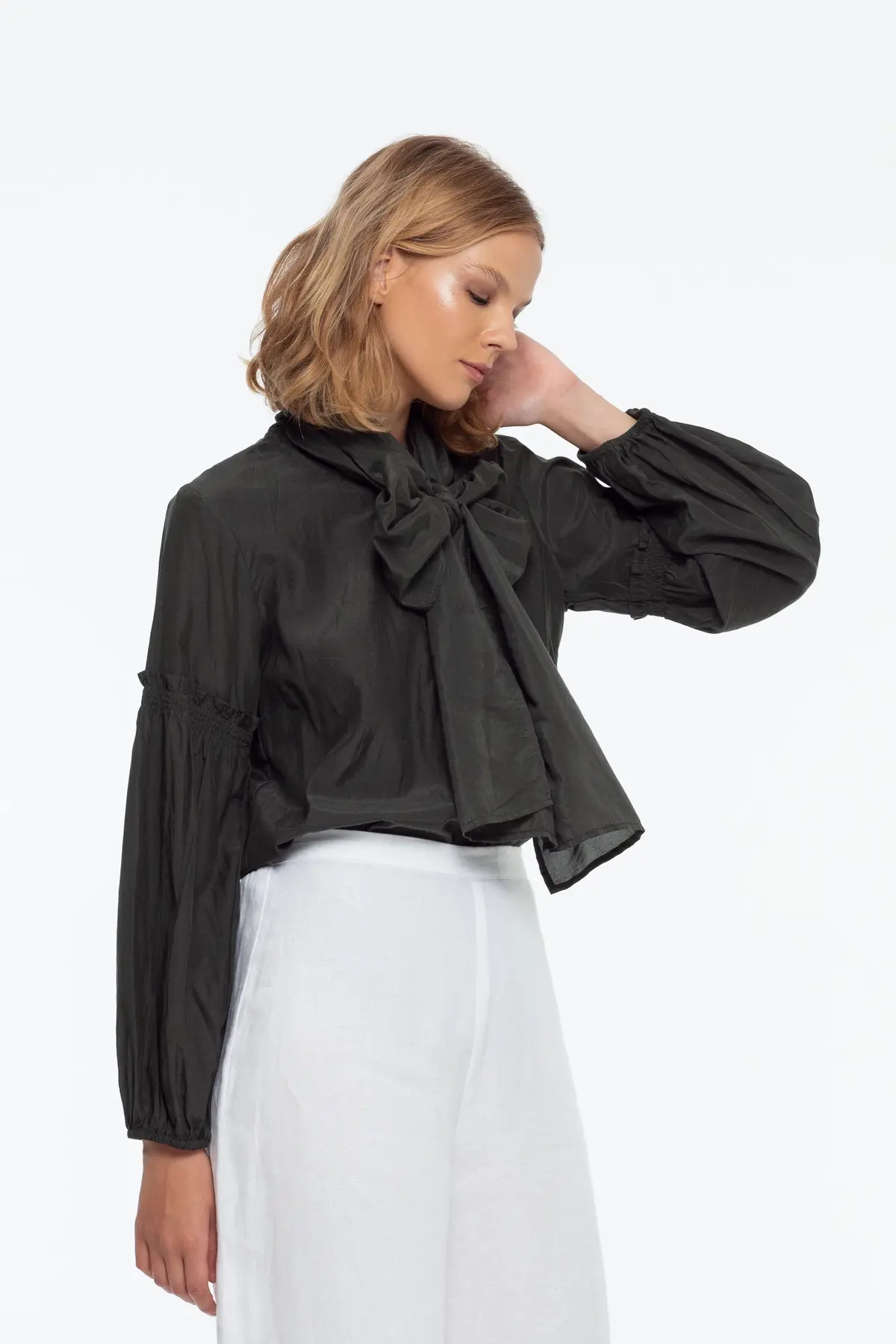 Blak - Margo Shirt - Deep Olive 1