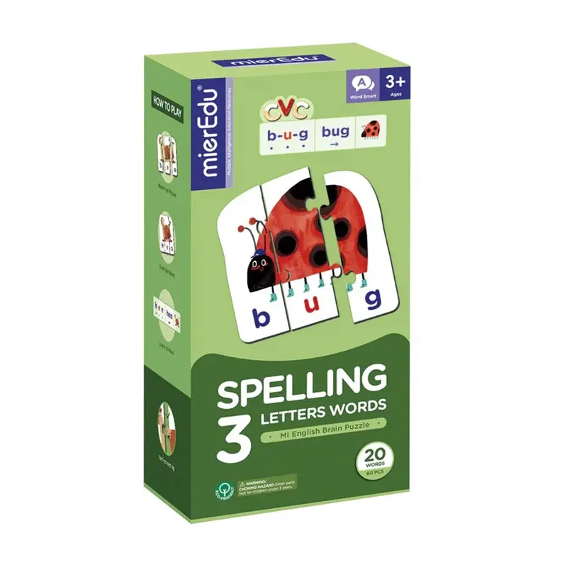 Mieredu - Spelling 3 Letter Words 1