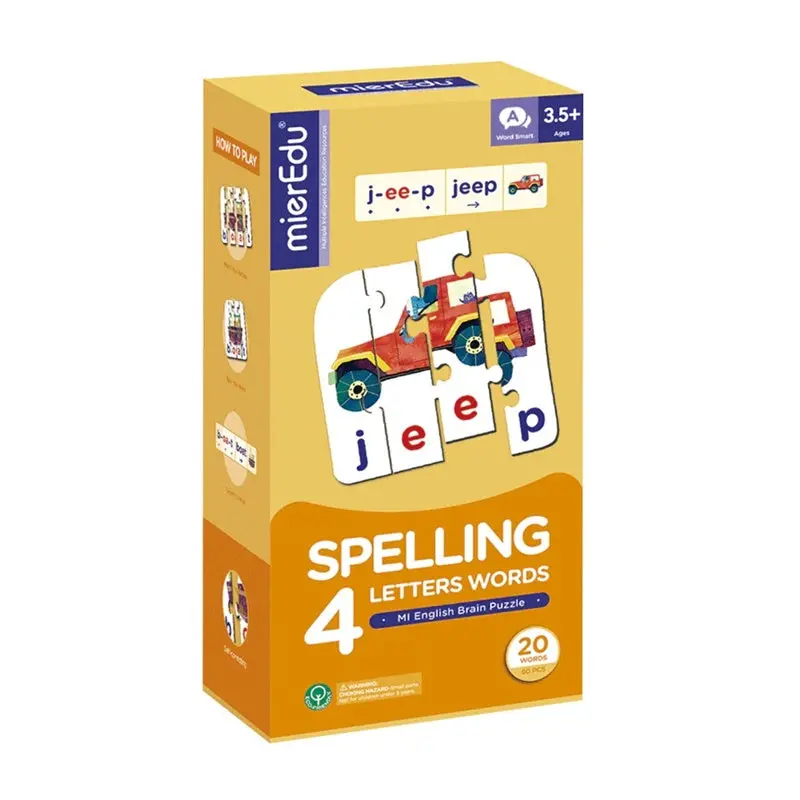 Mieredu - Spelling 4 Letter Words 1