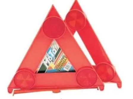 Moto-Quip Universal Warning Triangles - Pair 1