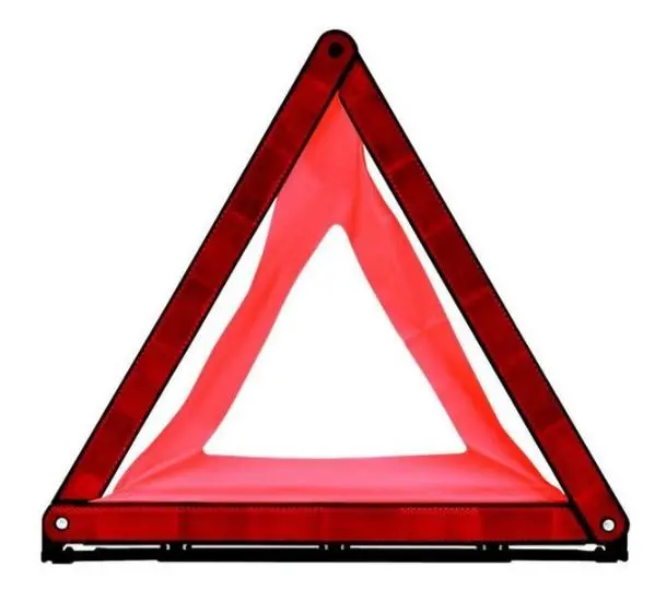 Moto-Quip Folding Warning Triangle 1