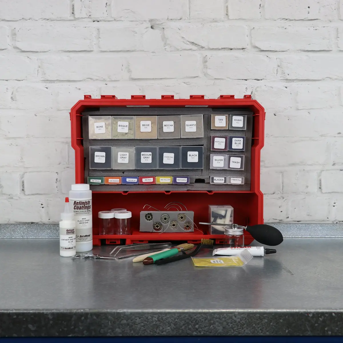 Smart Express Velour Fibre Repair Kit 1