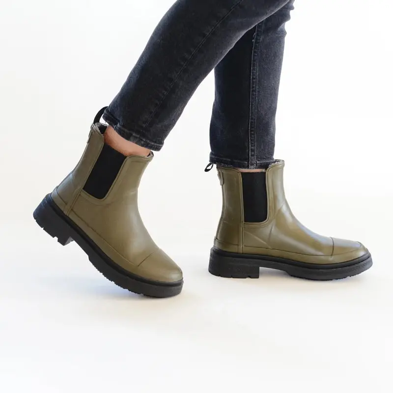 Marlo - Joni Gumboot - Moss Green 1