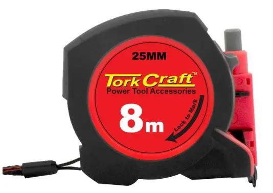 Tork Craft Measuring Tape With Marker 8M X 25Mm 1
