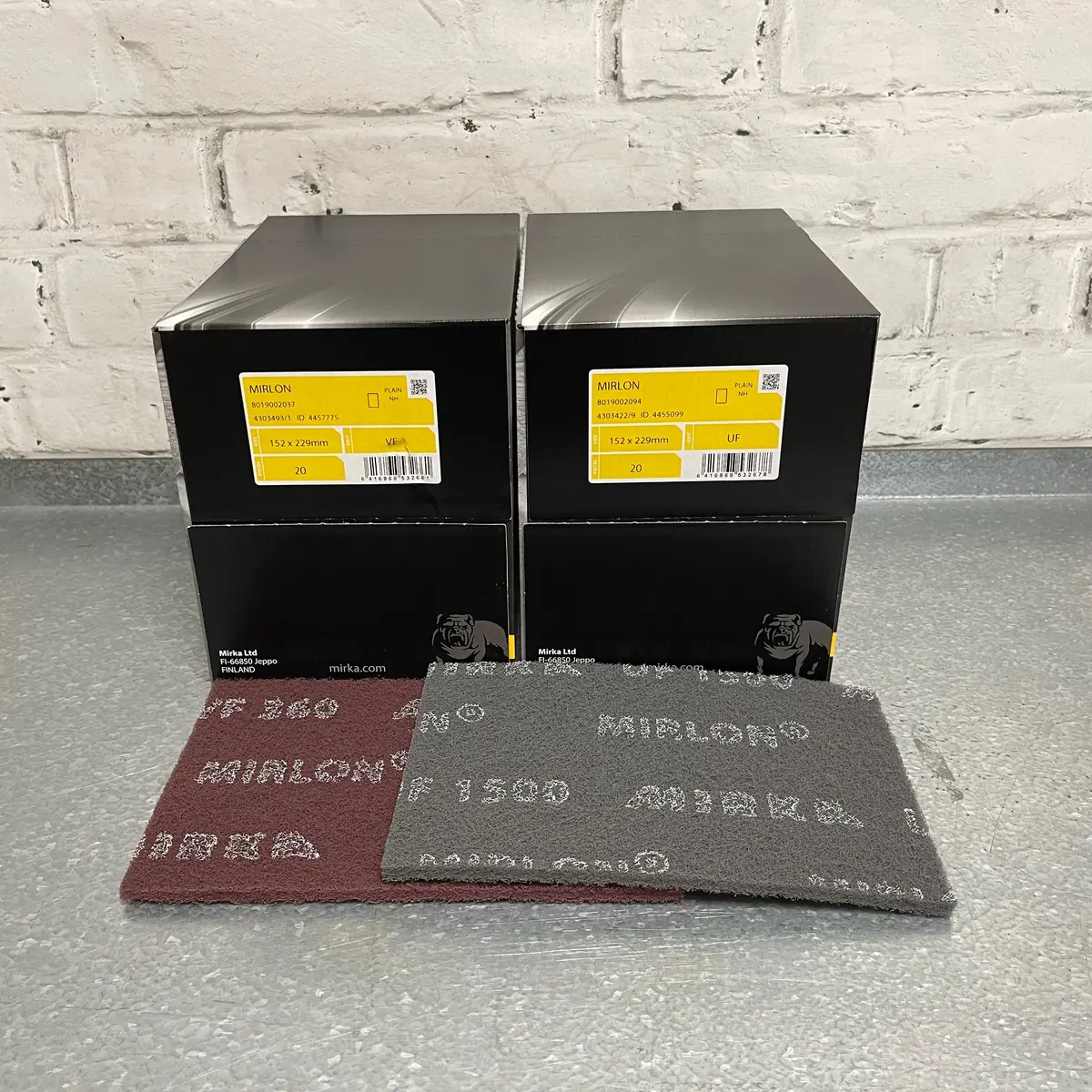 Mirka Mirlon Finishing Pads 1