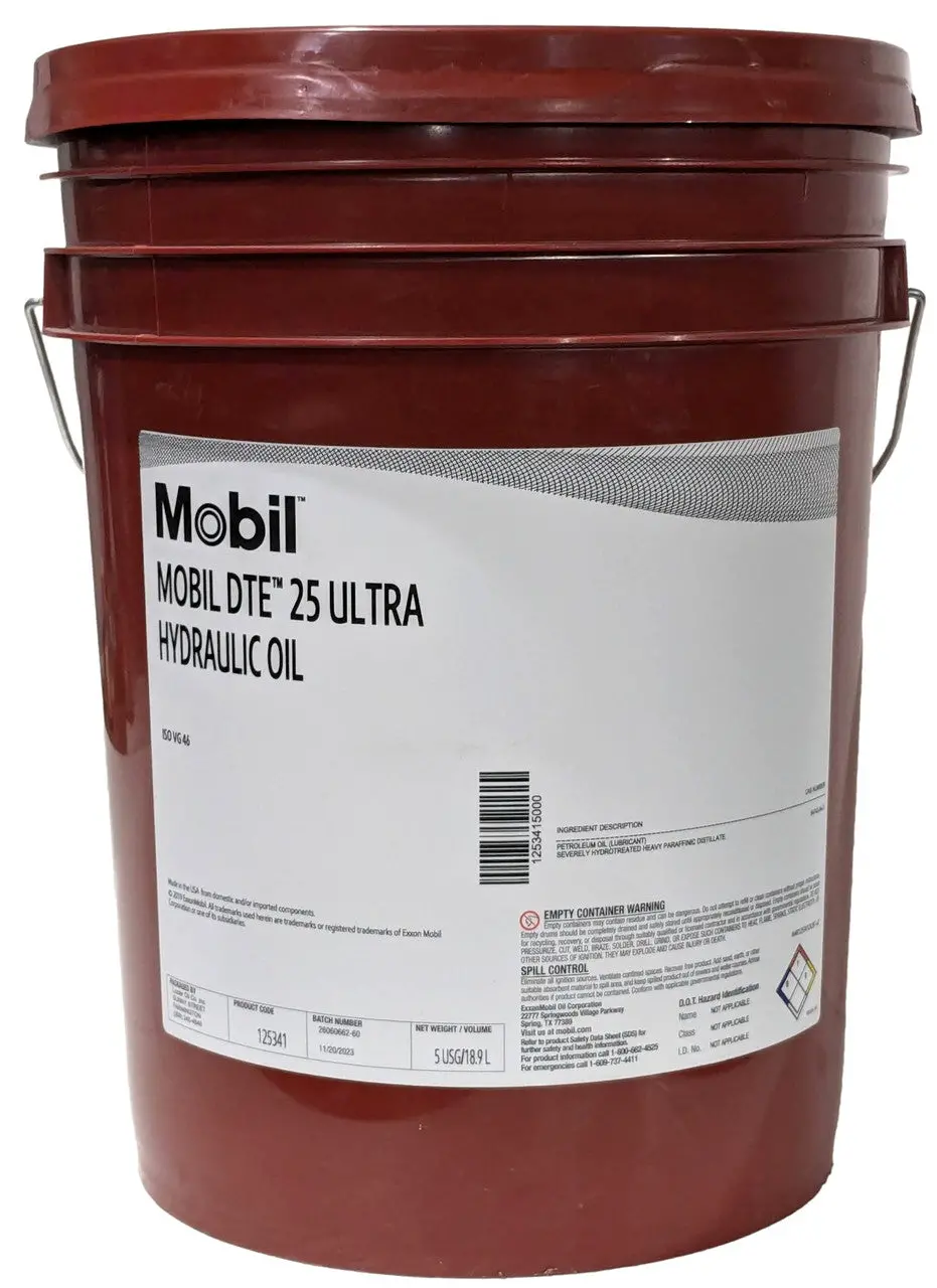 Mobil Dte 25 Ultra Hydraulic Oil 1
