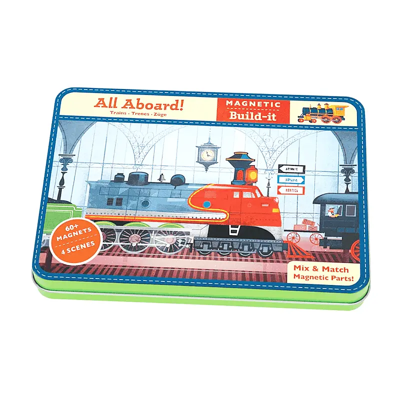 Mudpuppy - All Aboard Magnetic Building Set 1