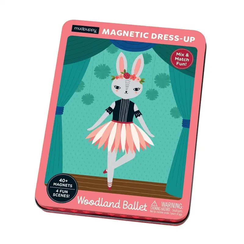 Mudpuppy - Woodland Ballet Magnetic Dress-Up 1