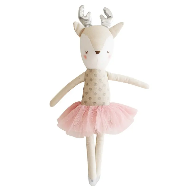 Alimrose - Ballerina Reindeer 43Cm - Silver Blush 1