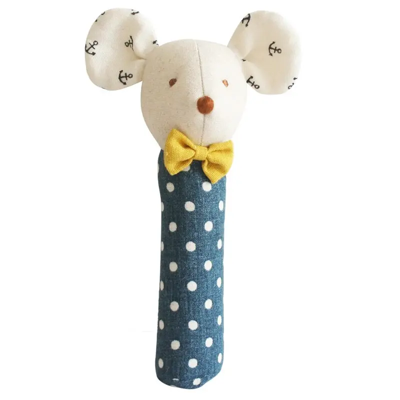 Alimrose - Mouse Squeaker - Navy 1