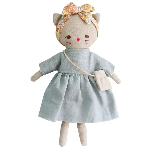 Alimrose - Mini Lilly Kitty - Grey Linen 1