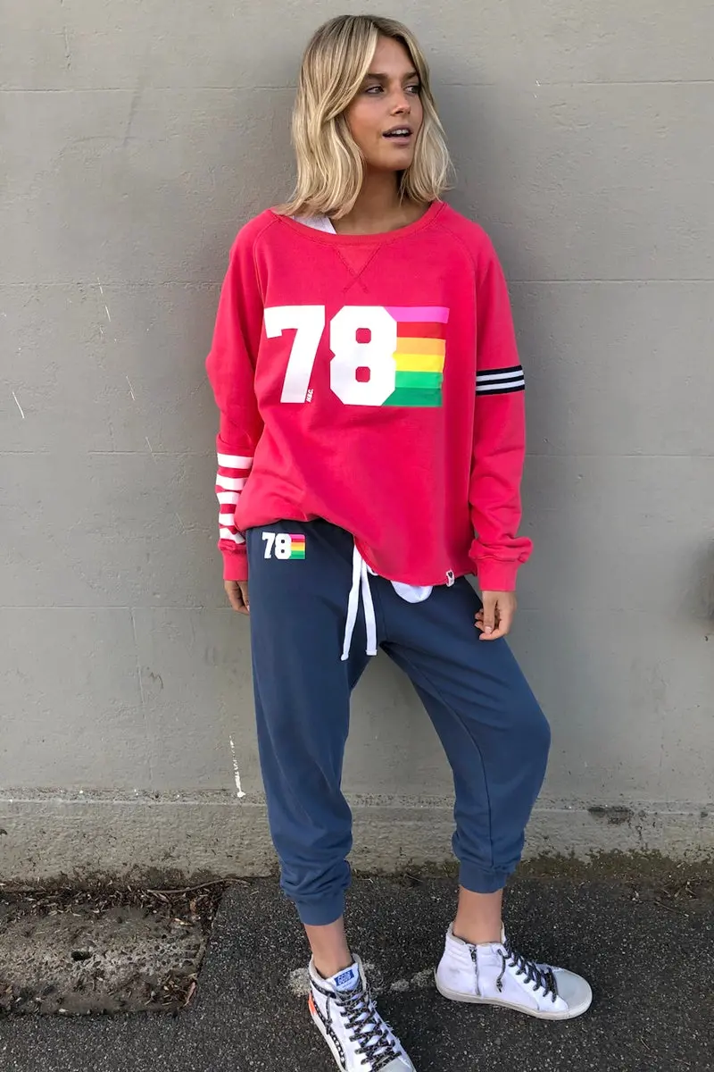 Hammill & Co - Retro 78 Sweat - Red 2