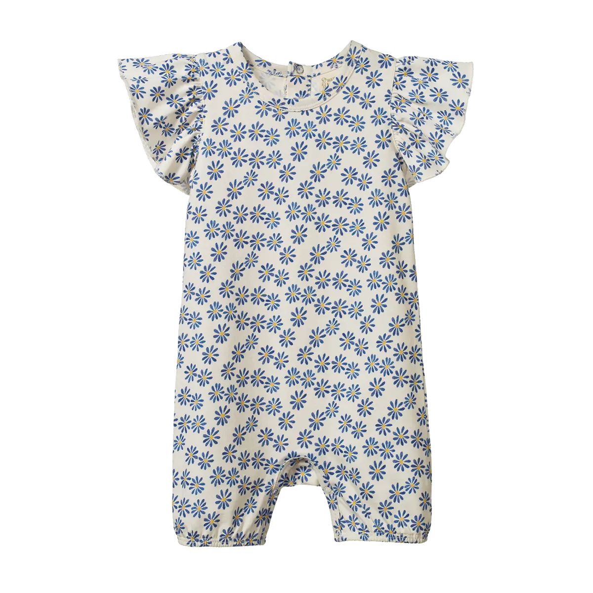 Nature Baby - Tilly Suit - Daisy Daze Meadow Print 1