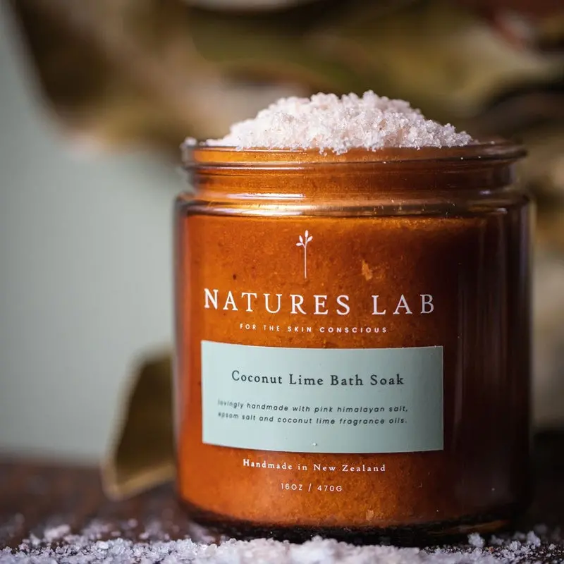 Natures Lab - Coconut Lime Bath Soak 1