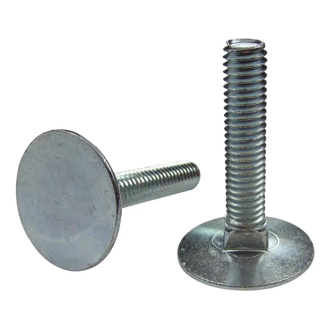 Steel Elevator Bolts With Finished Hex Nuts - Flathead 1