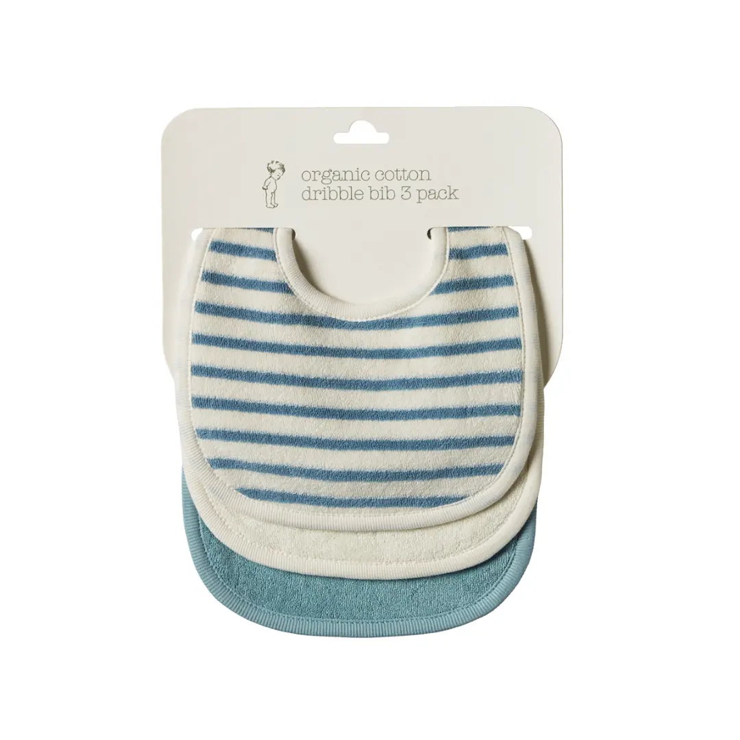 Nature Baby - Dribble Bibs 3 Pack 1