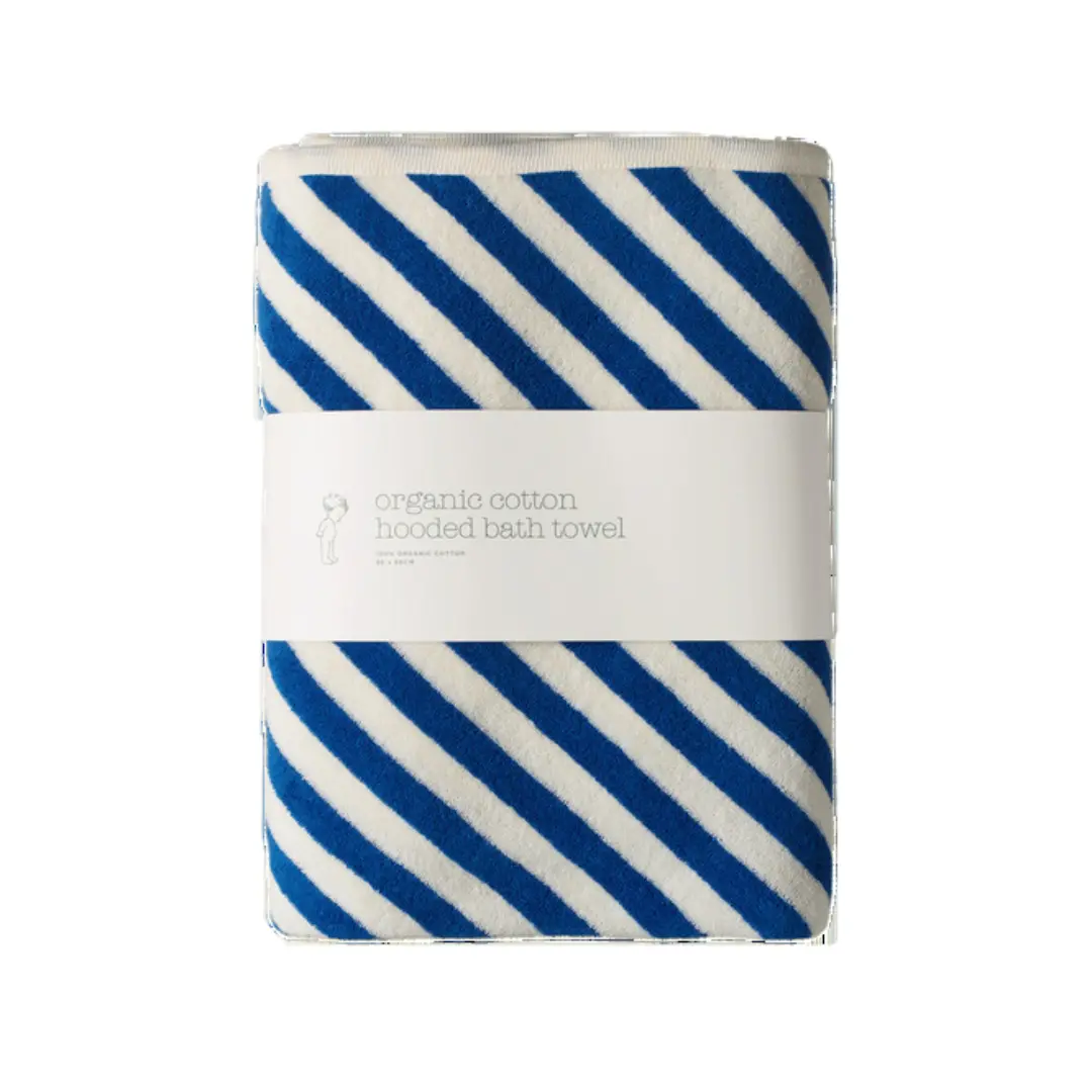 Nature Baby - Hooded Towel - Mariner 1