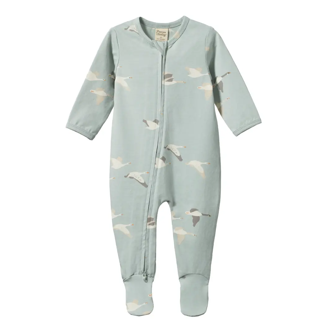 Nature Bay - Dreamlands Suit - Flying Geese Print 1