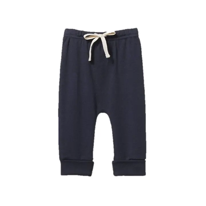 Nature Baby - Drawstring Pants - Navy 1