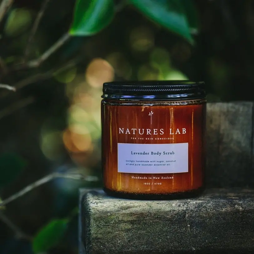 Natures Lab - Lavender Body Scrub 1